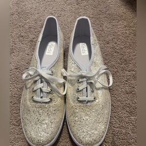 Keds Women's Sparkle Sneakers - Cream